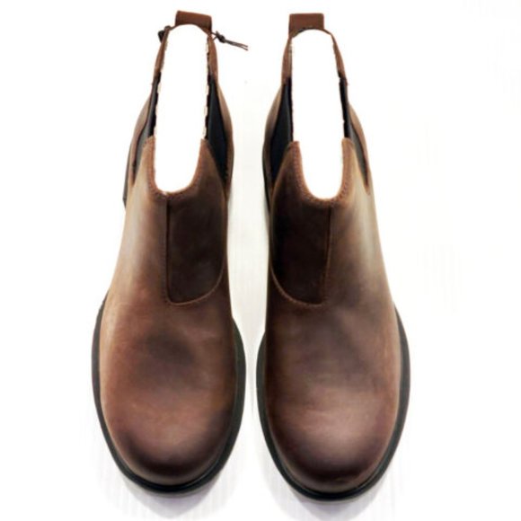 Brand New SOREL Women's Emelie 2 Chelsea Waterproof Leather Boot - Brown - Picture 9 of 11